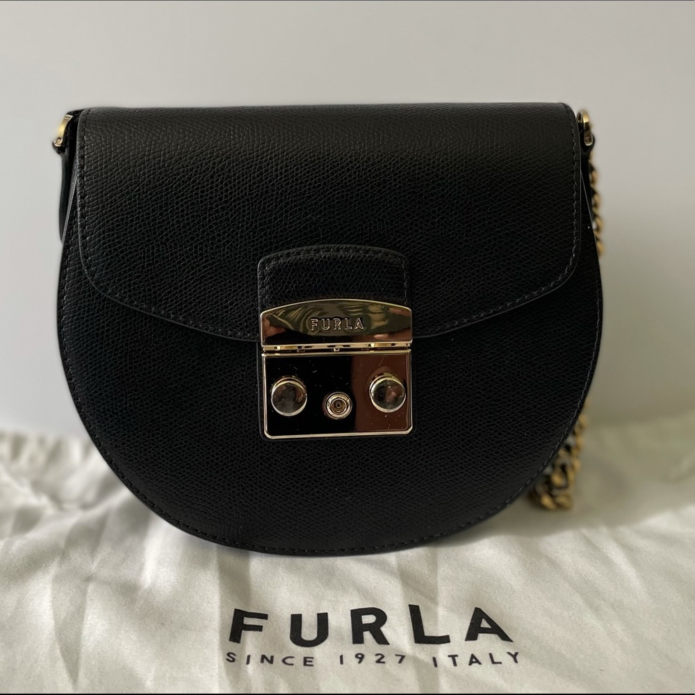 Furla Metropolis Crossbody Mini Nero
